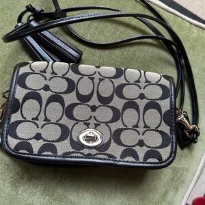 Black and Gray Designer Women's Bag
